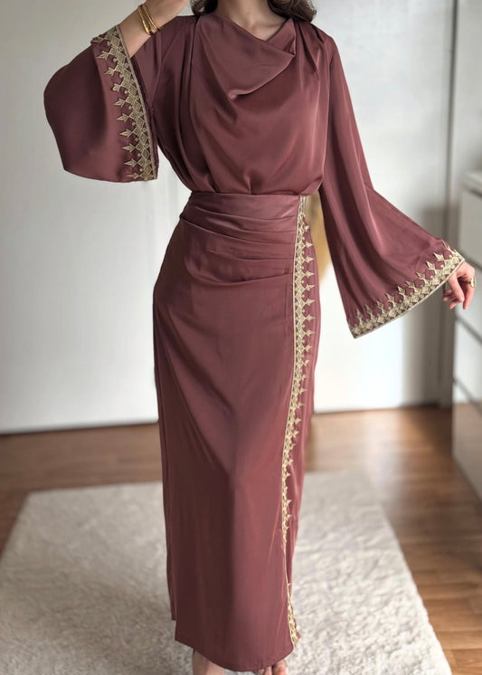 Rayhana Embeliished Skirt Co ord