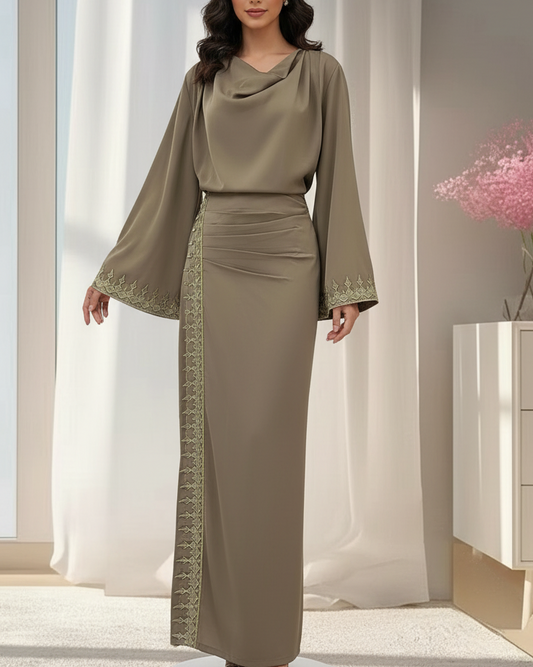 Rayhana Embroidered Skirt Co ord