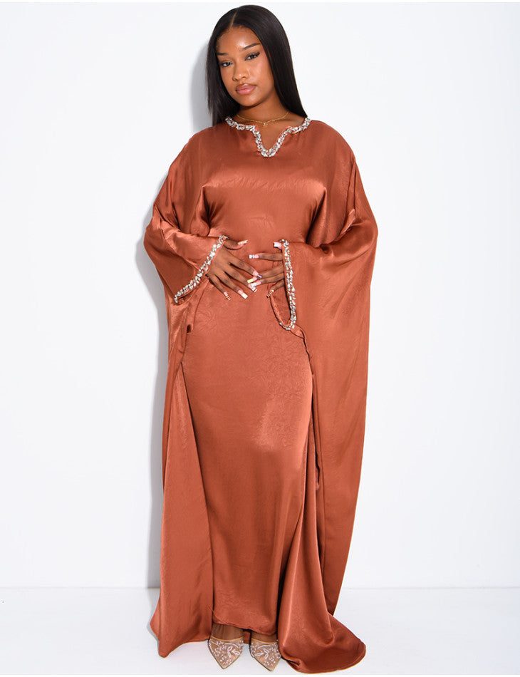 Sabah Premium Crystal Inner Belt Kaftan