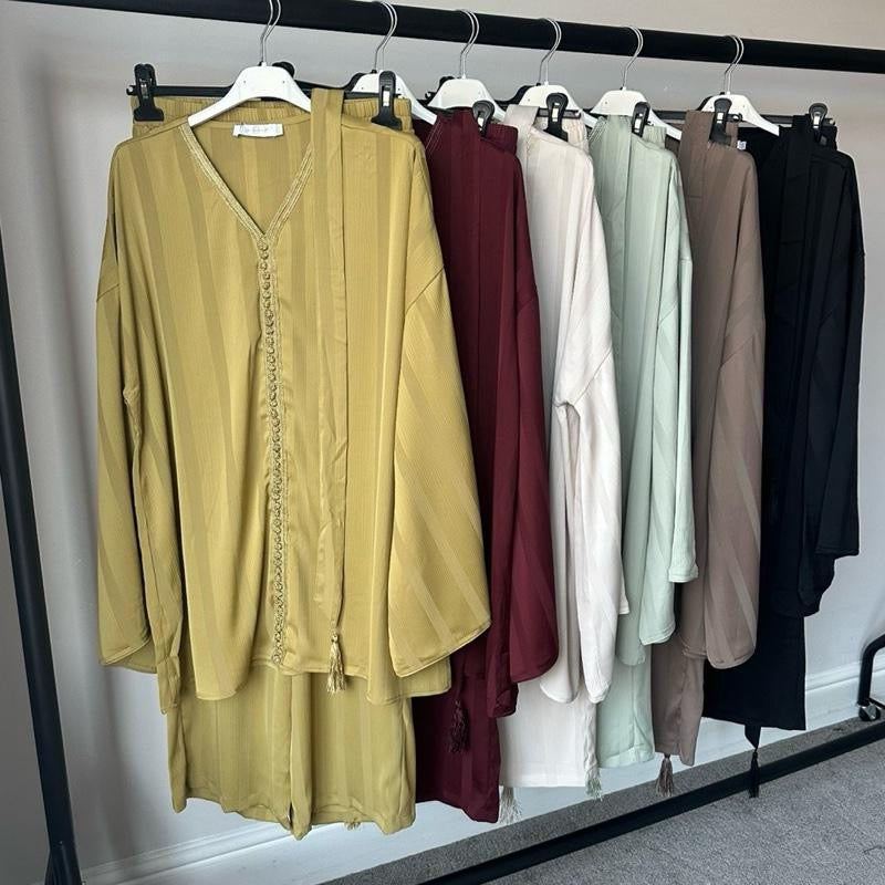 Myra Tassel Belt Coord - Available in Multiple Colours