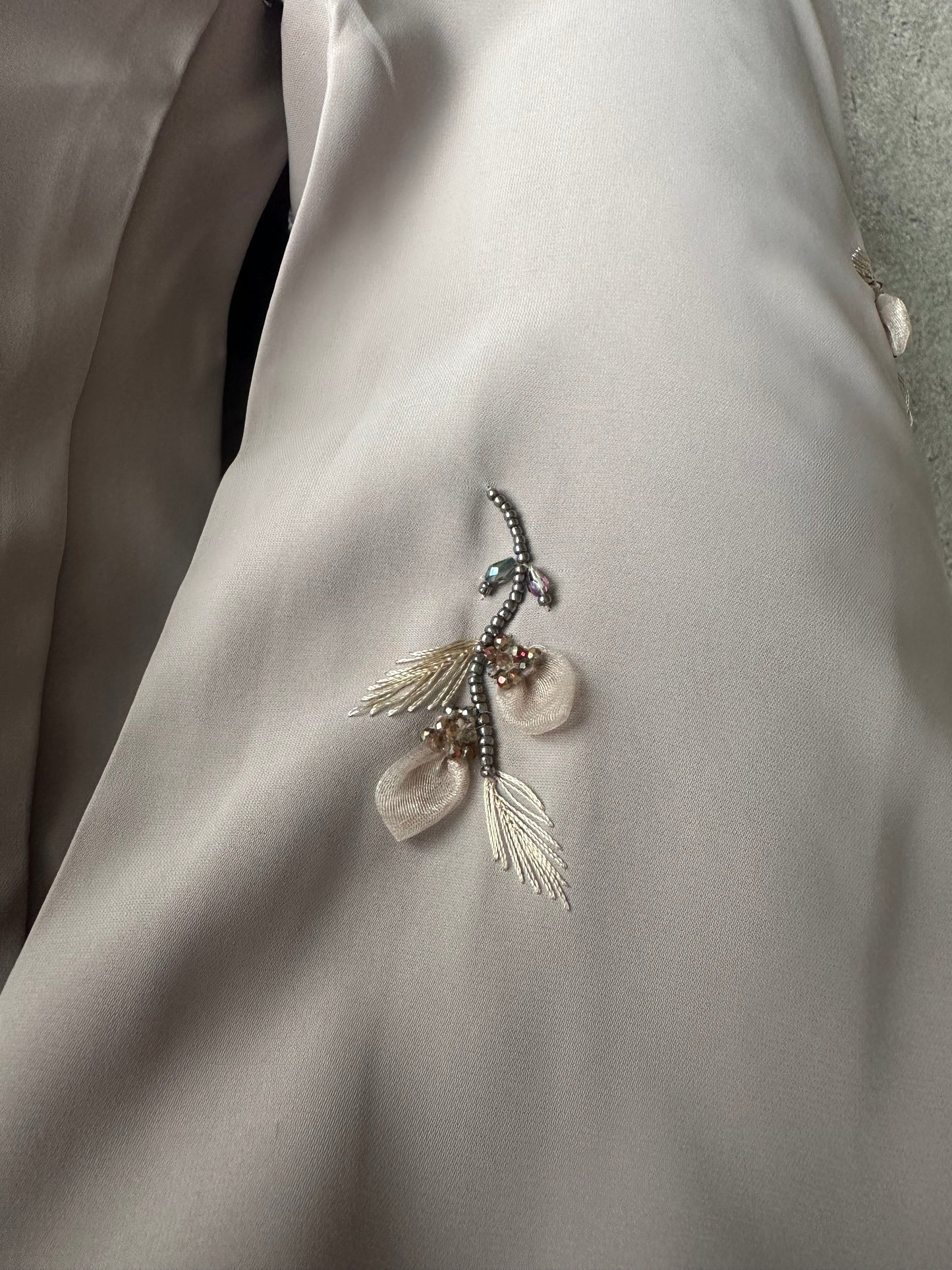 Khadeejah Embellished Abaya with Hijab