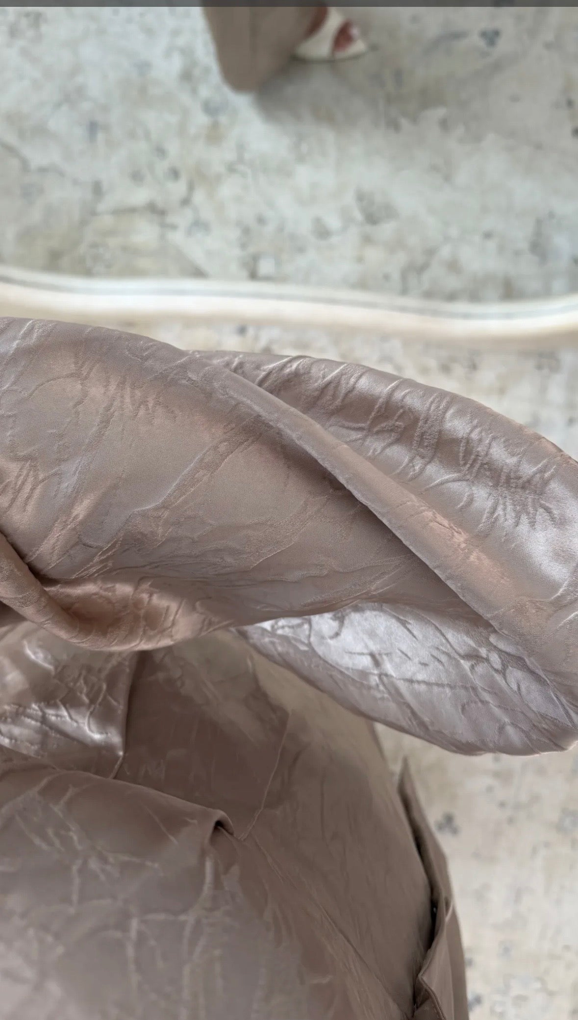 The Amel Premium Satin Buttoned Coord