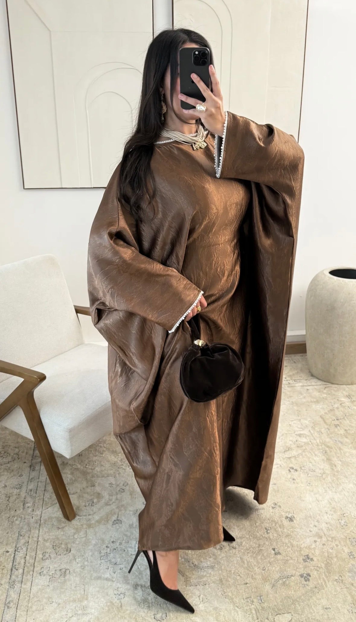 Raheemah Premium Kaftan (Inner Belt)