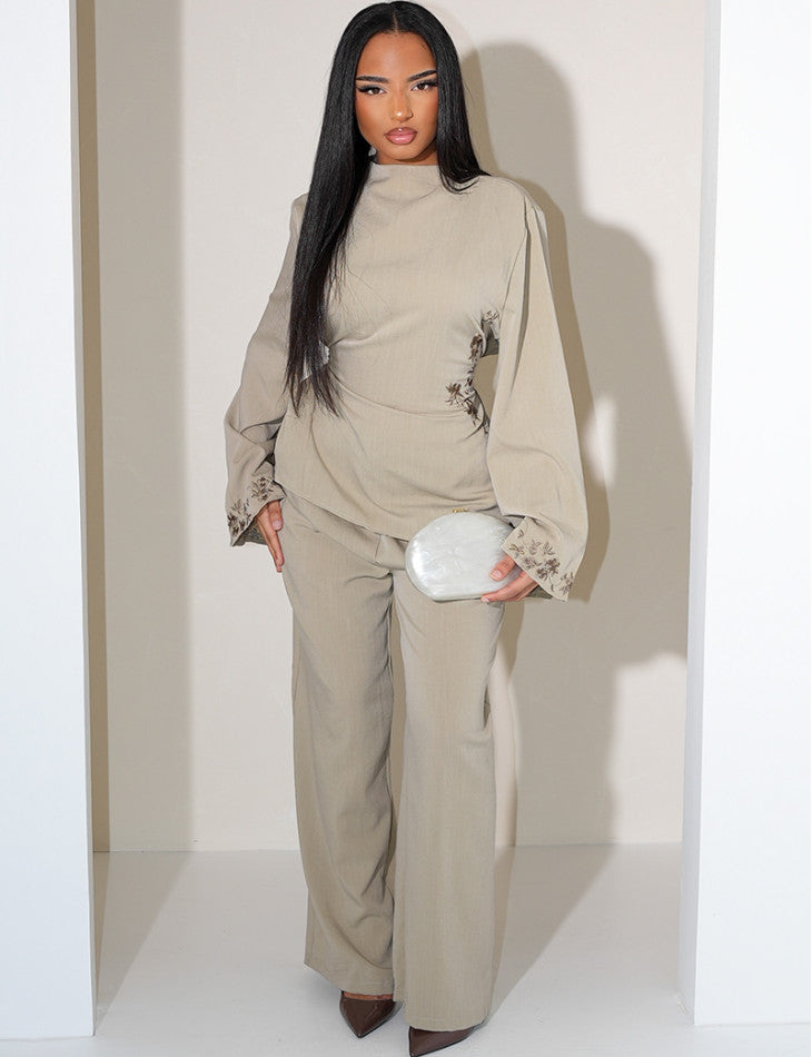 Zaiba Embroidered Co Ord