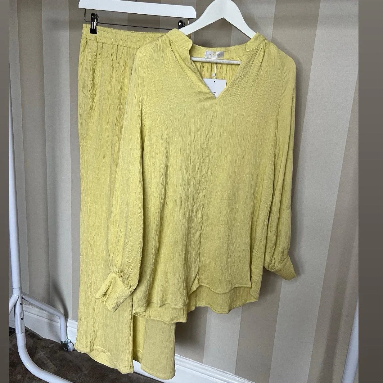 Crinkle textured Premium Tunic Coord