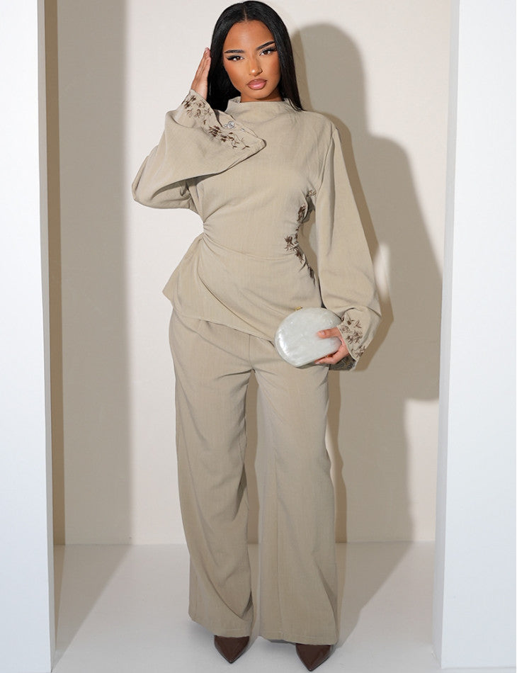 Zaiba Embroidered Co Ord