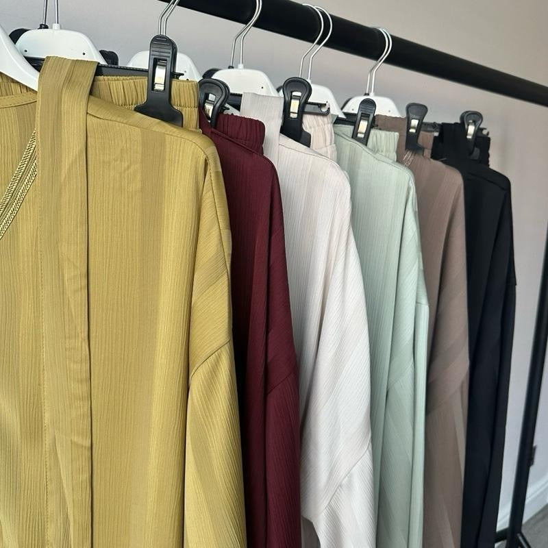 Myra Tassel Belt Coord - Available in Multiple Colours