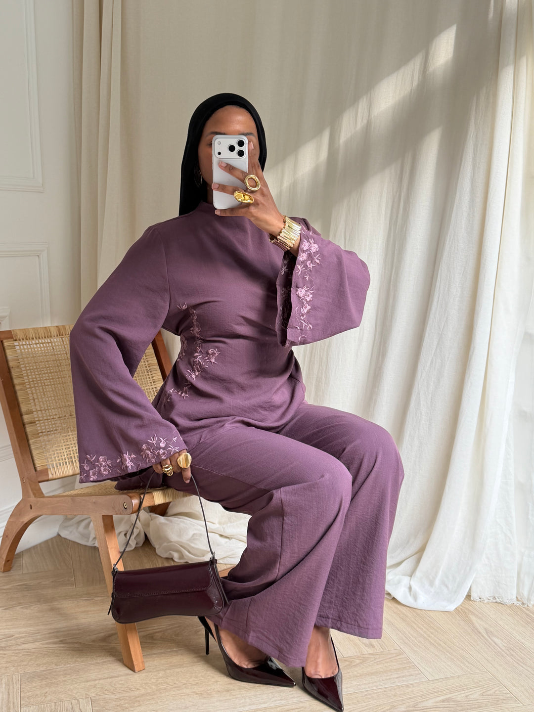 Zaiba Embroidered Co Ord