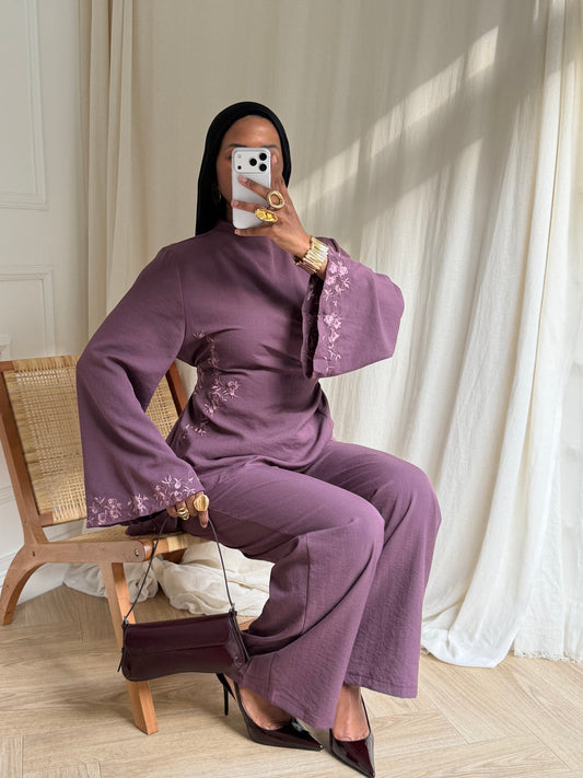 Zaiba Embroidered Co Ord