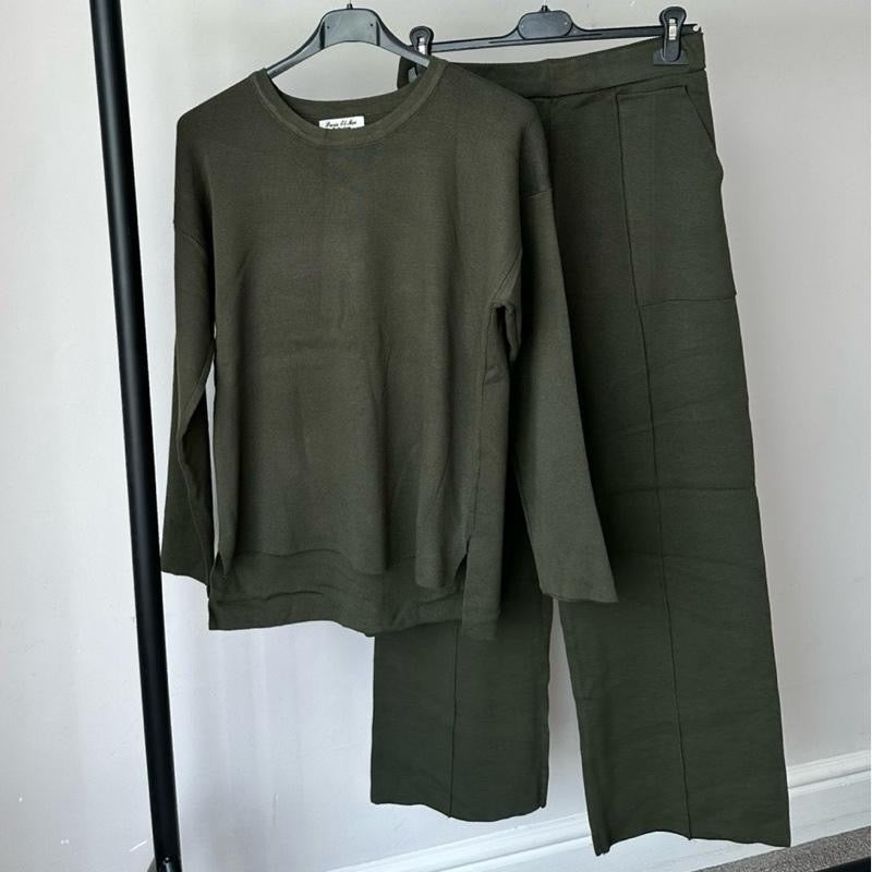 Raya Premium Chic Knit Coord Set