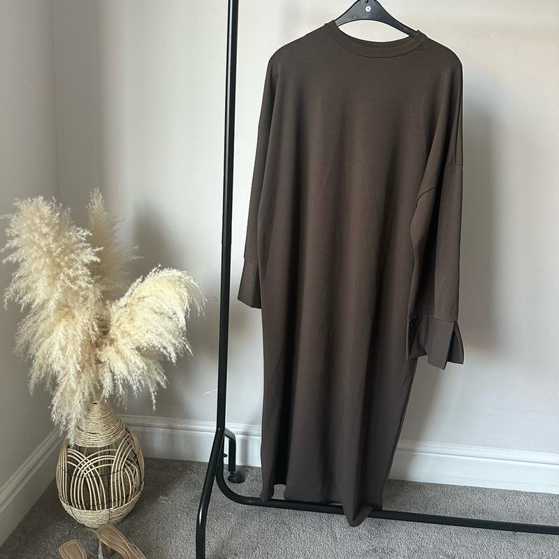 Casual Comfortable Jersey Stretchy Feel Oversized Dress