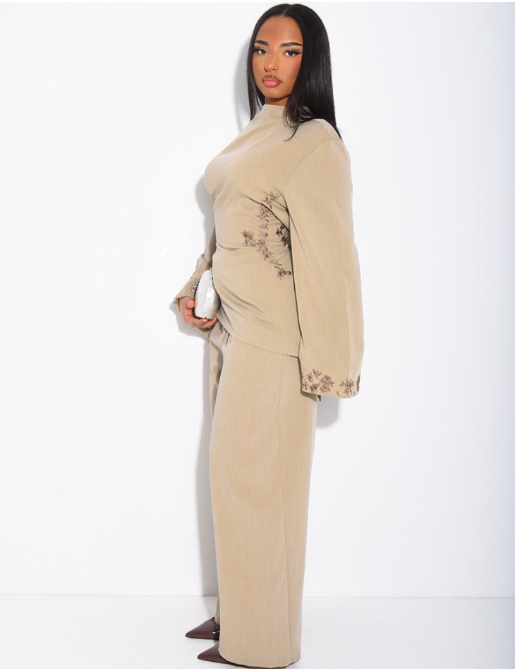 Zaiba Embroidered Co Ord