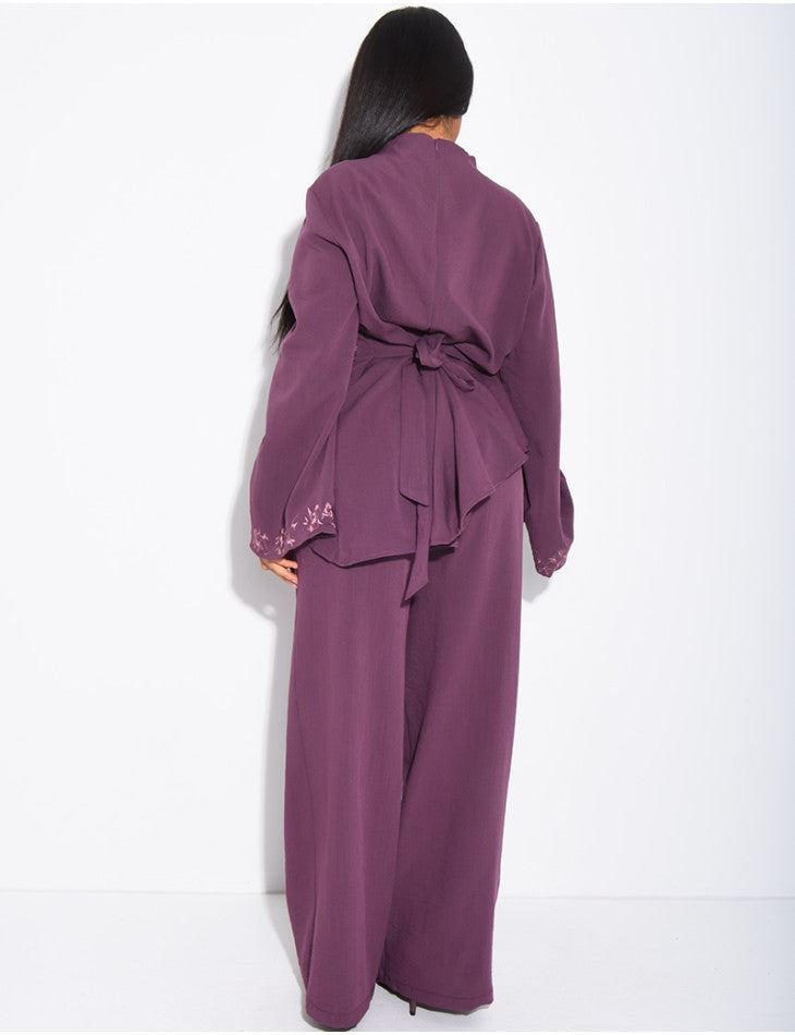 Zaiba Embroidered Co Ord