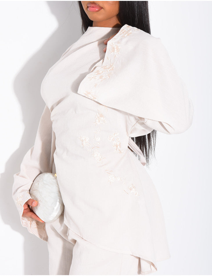 Zaiba Embroidered Co Ord