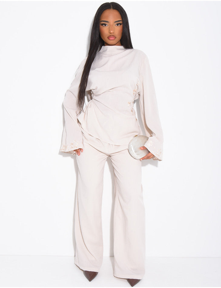 Zaiba Embroidered Co Ord