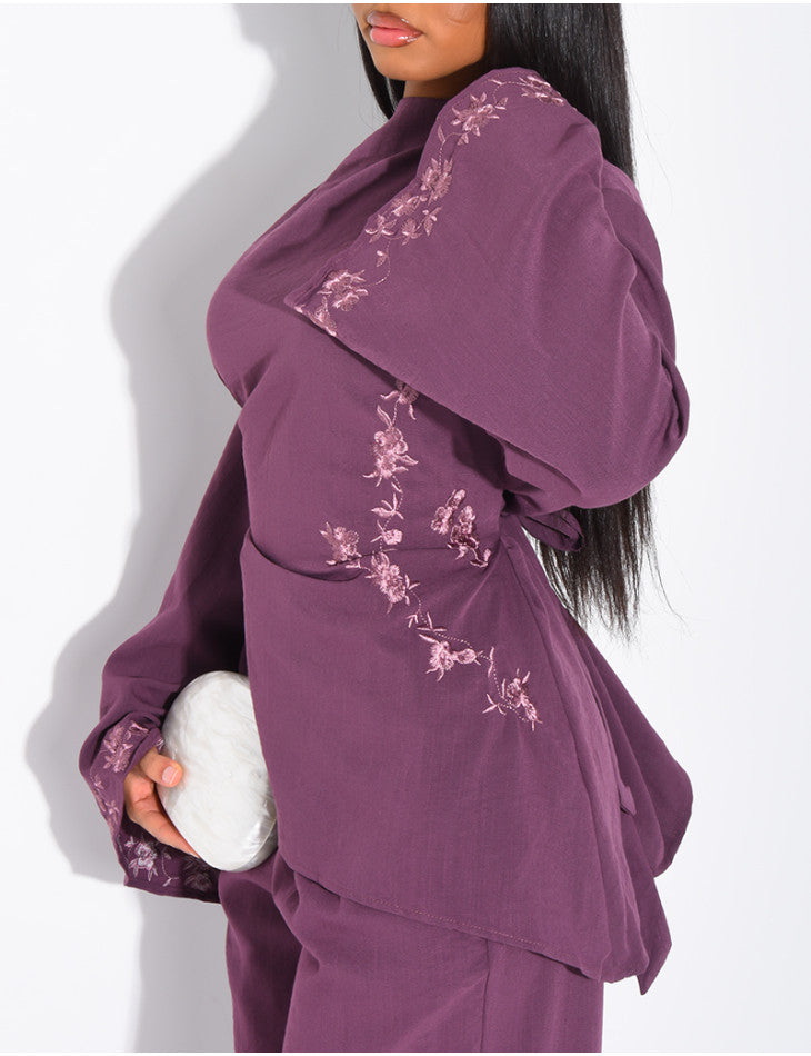Zaiba Embroidered Co Ord