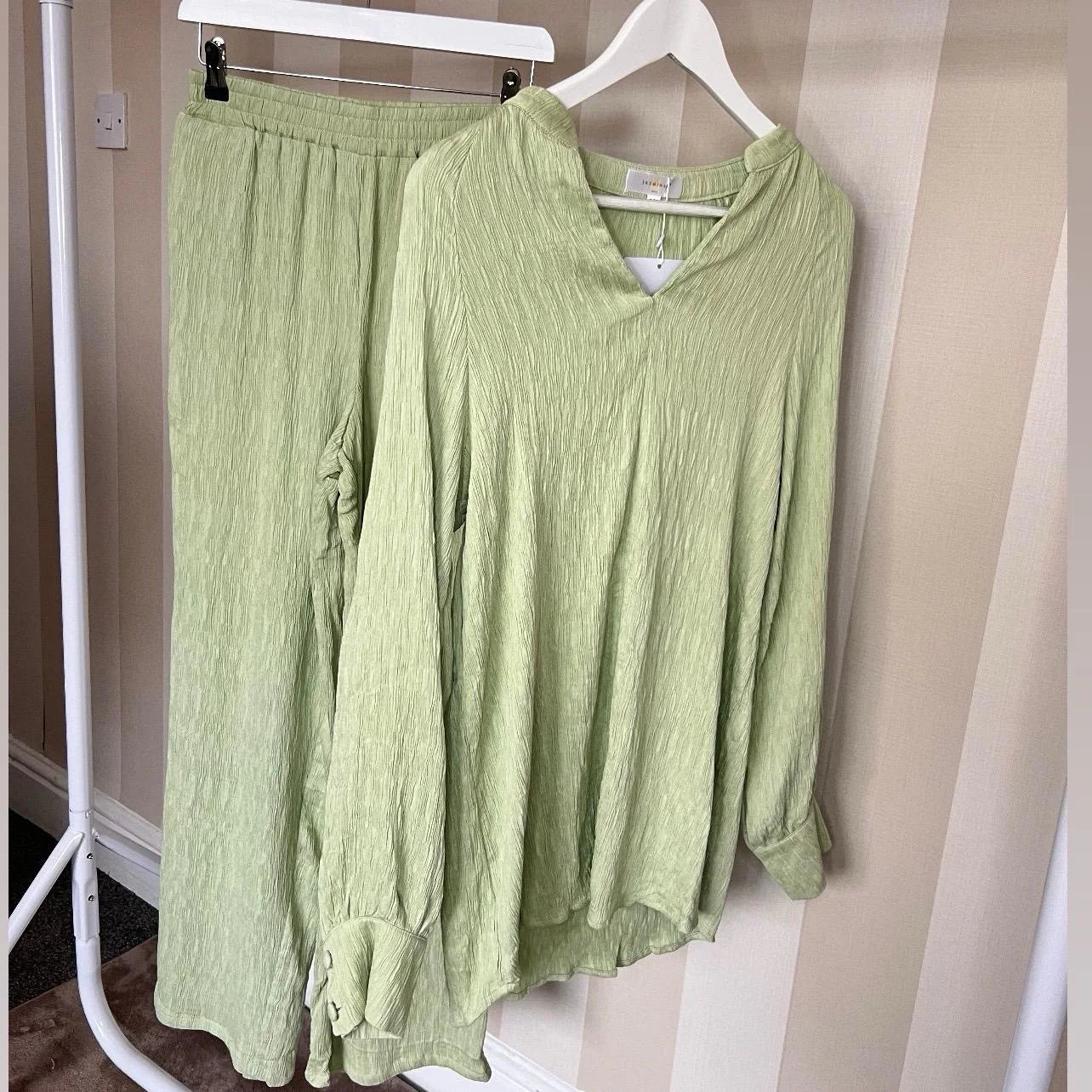 Crinkle textured Premium Tunic Coord