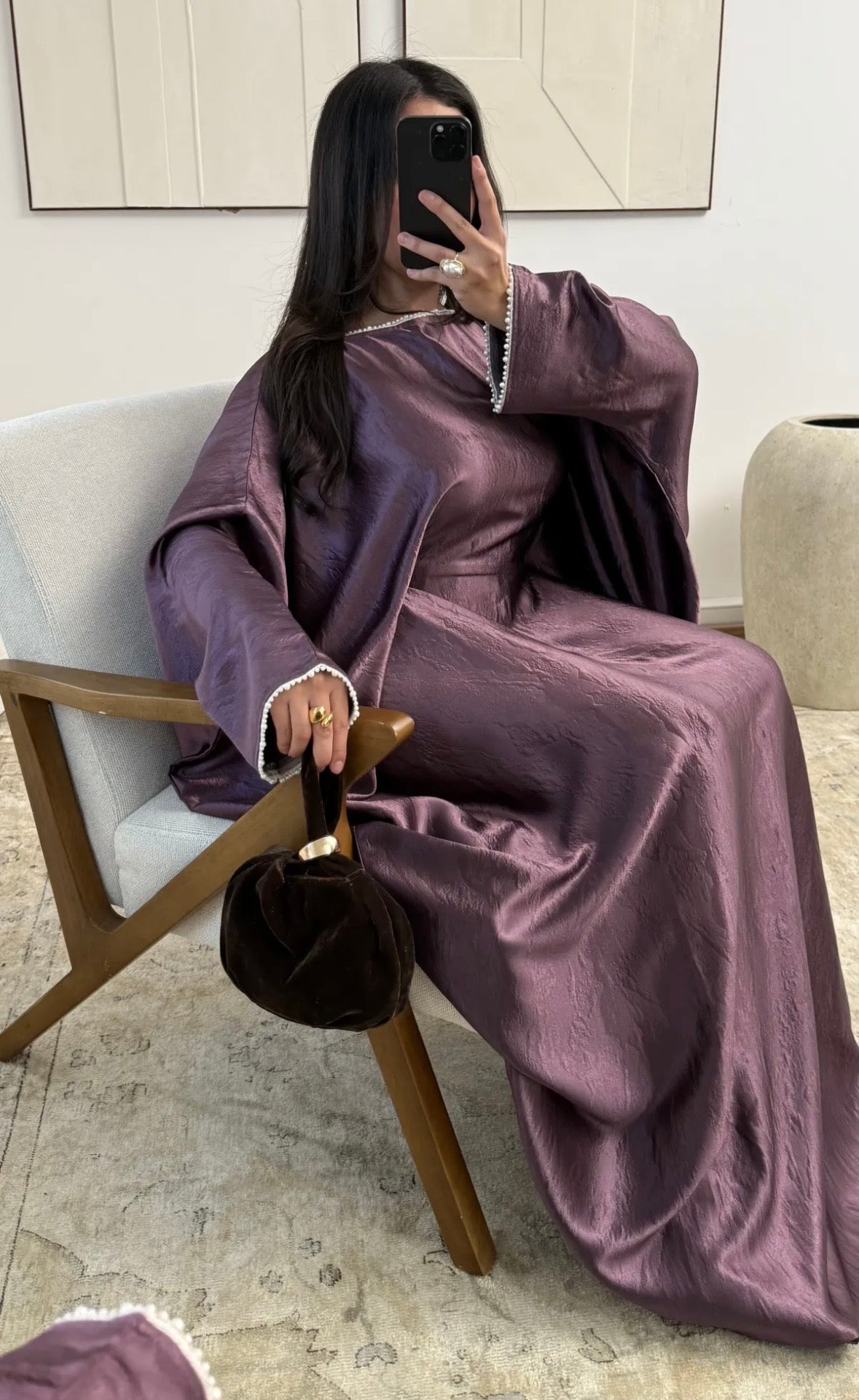 Raheemah Premium Kaftan (Inner Belt)