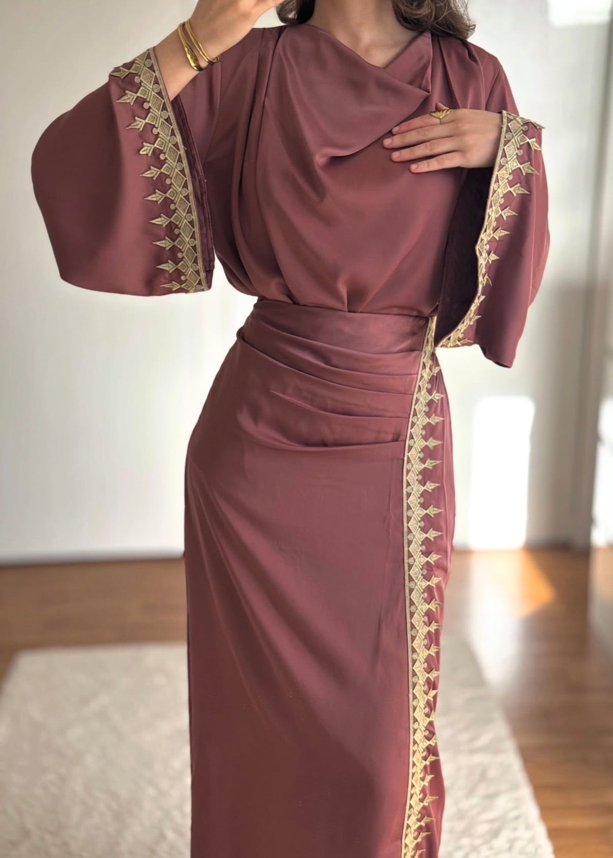 Rayhana Embellished Skirt Co ord Set