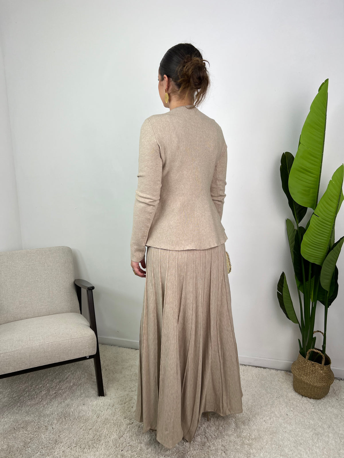 Nina Cardigan Knit Skirt Co Ord