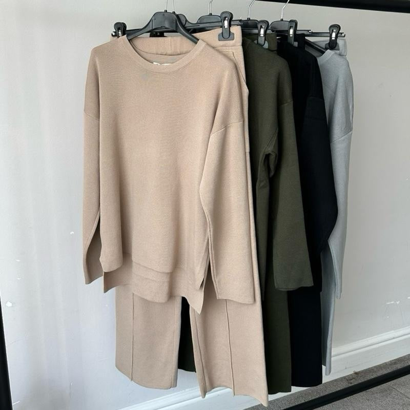 Raya Premium Chic Knit Coord Set