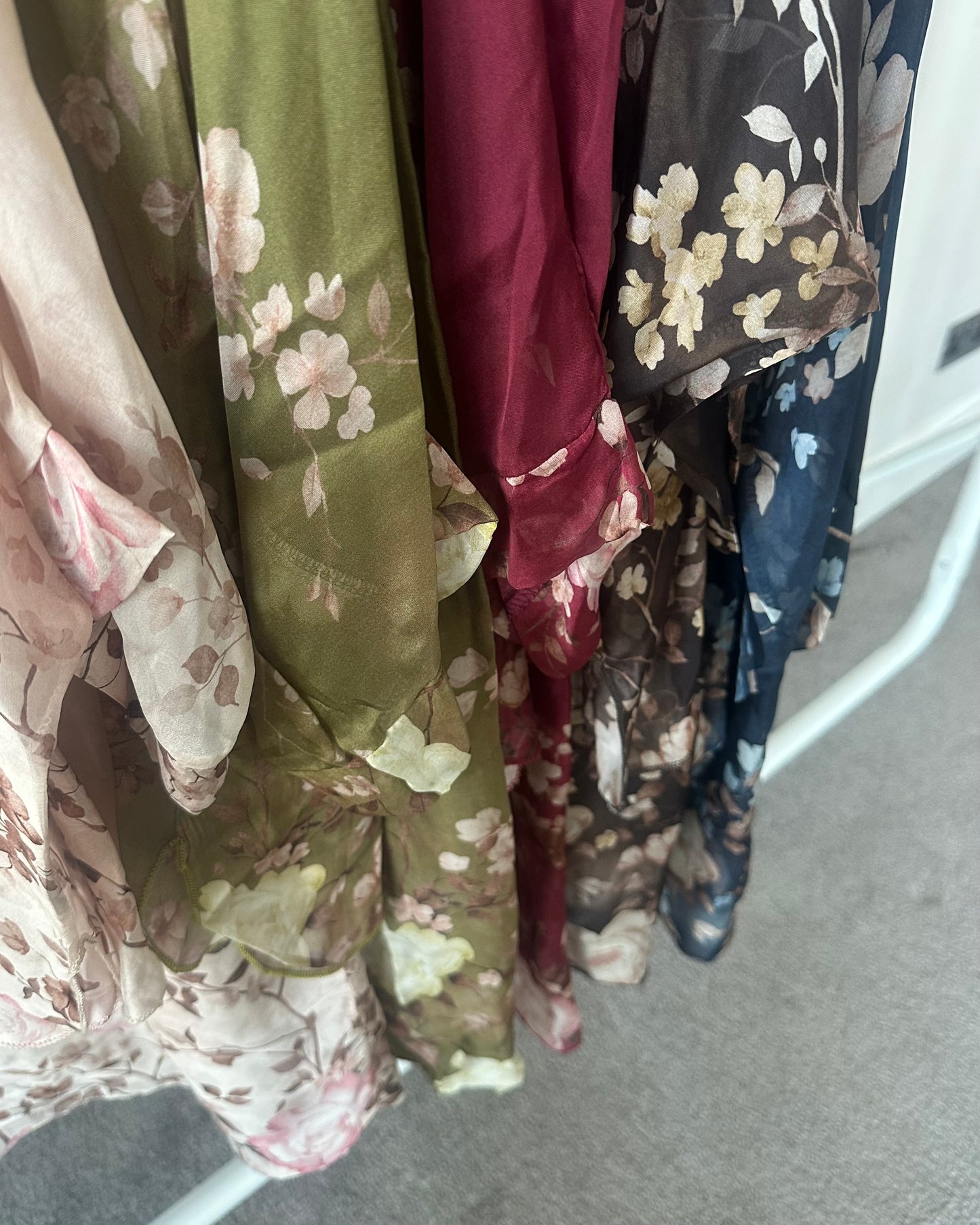 Luna Floral Chiffon-Silk Co Ord
