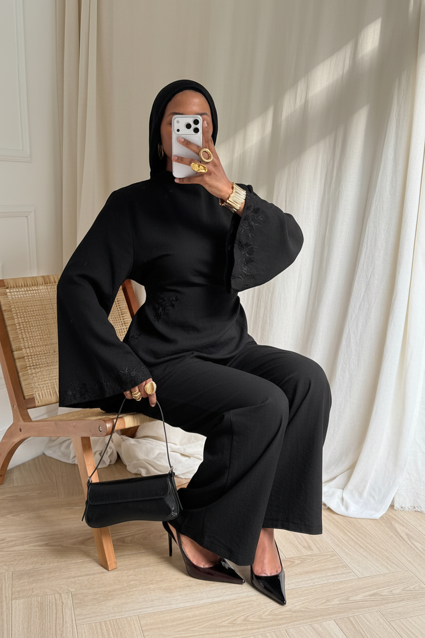Zaiba Embroidered Co Ord
