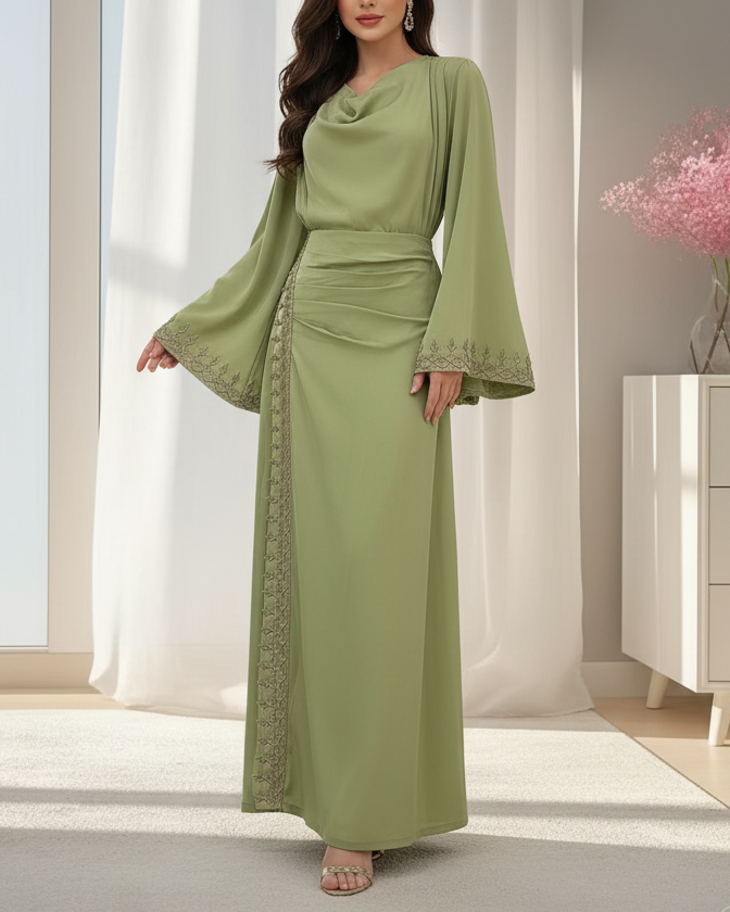 Rayhana Embroidered Skirt Co ord