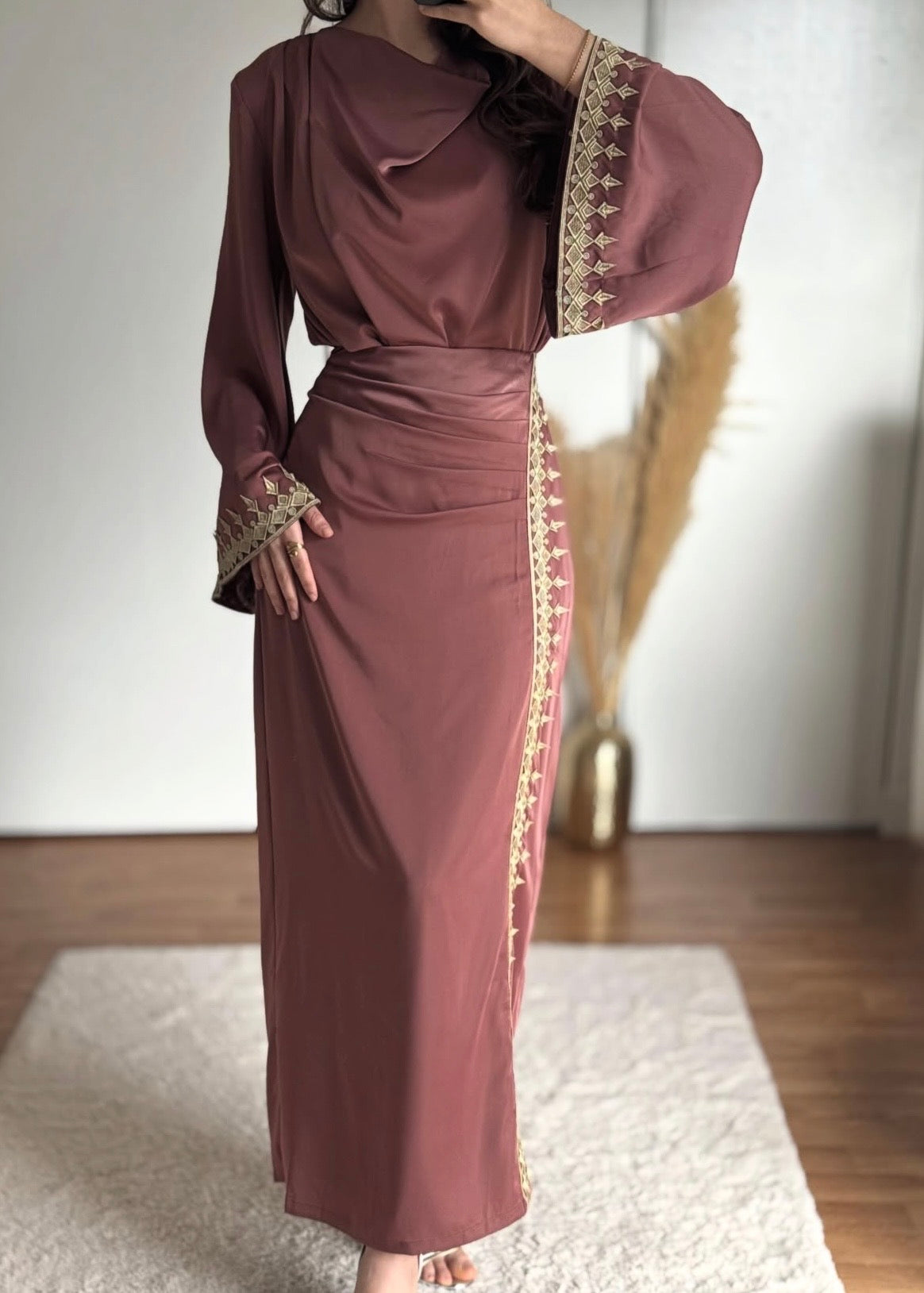 Rayhana Embellished Skirt Co ord Set