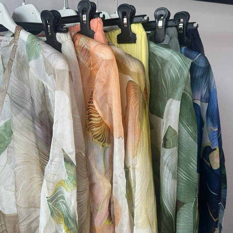 Aria Silk Chiffon Summer Coord Set