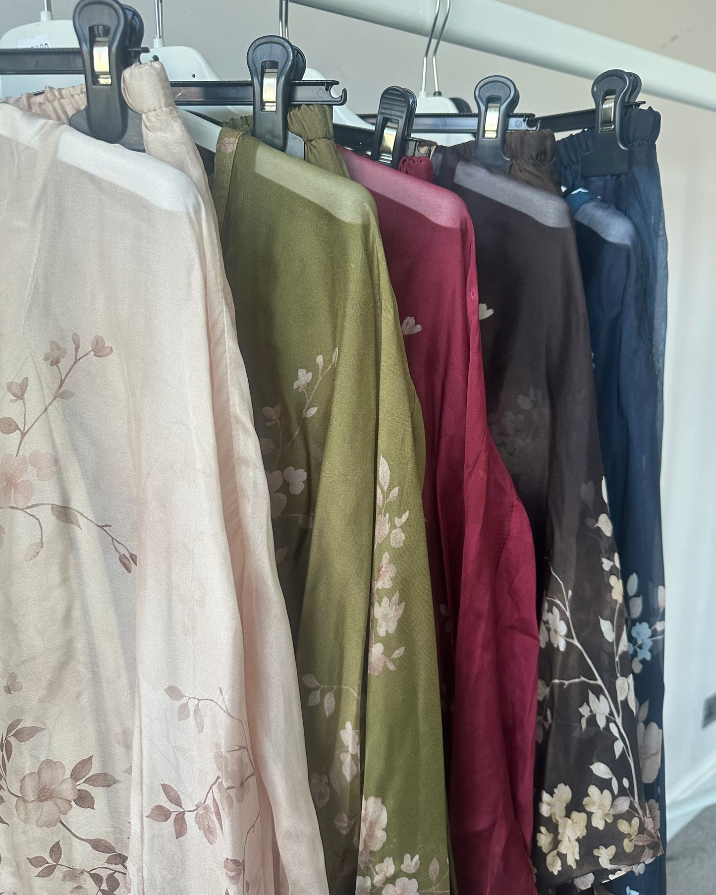 Luna Floral Chiffon-Silk Co Ord