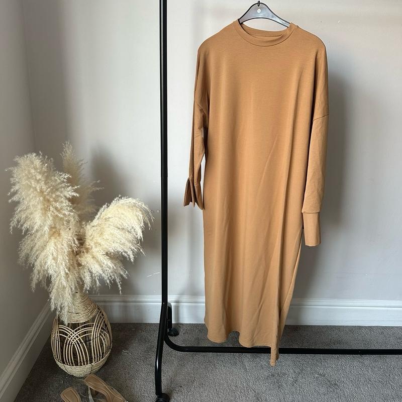 Casual Comfortable Jersey Stretchy Feel Oversized Dress